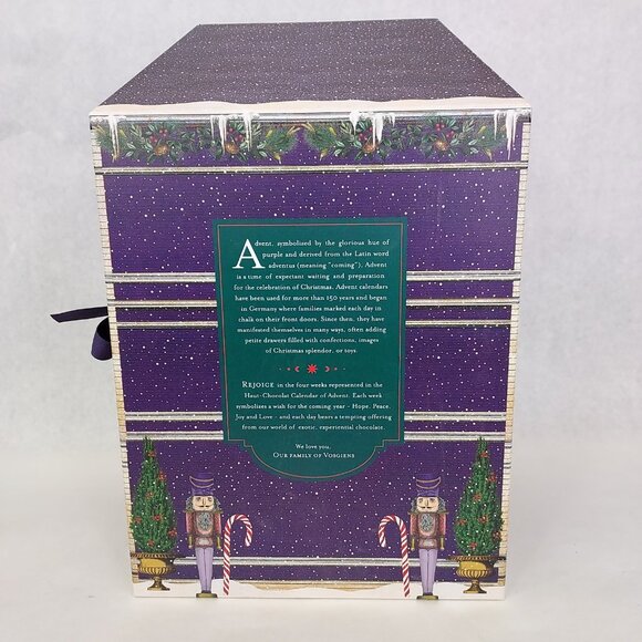 Vosges Haute-Chocolat Nutcracker Christmas Advent Calendar 2022 Empty 24 Drawers - Picture 5 of 16